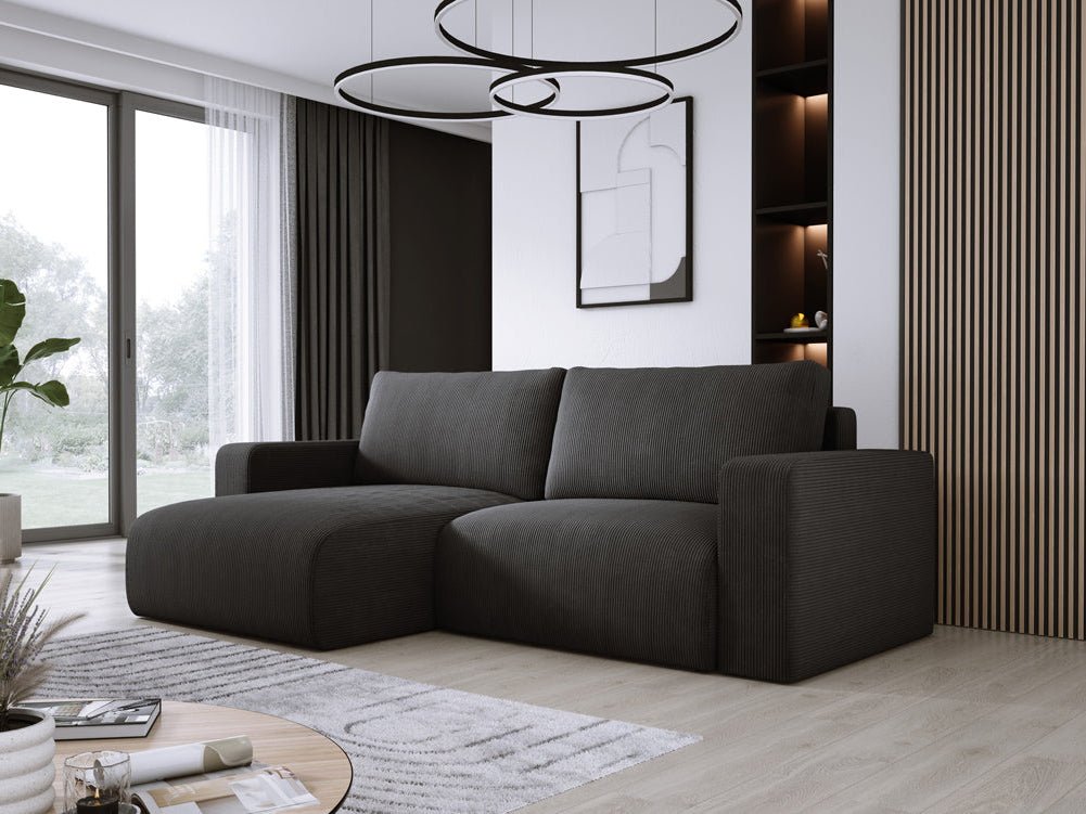 Canapé designer Carl Côtelé avec fonction couchage et rabattable