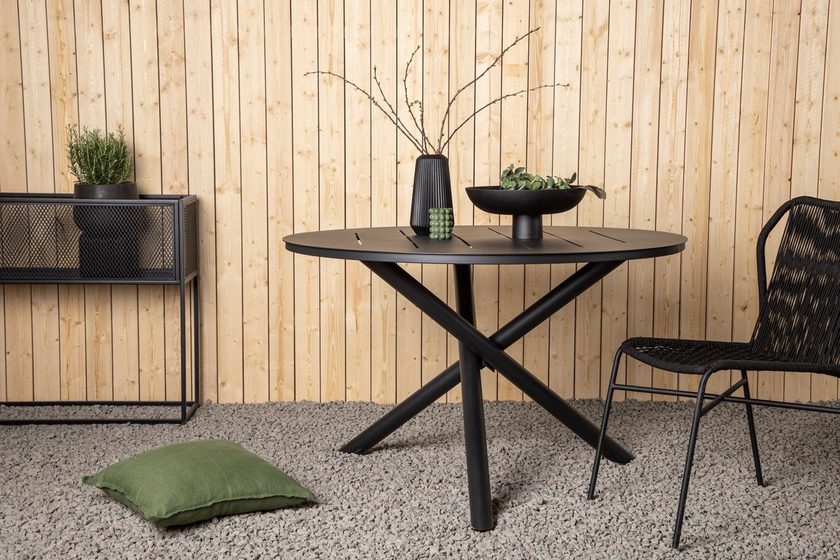 Table de jardin Kamea - ronde, élégante et intemporelle