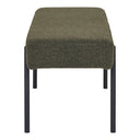 Banc Lenny Bouclé avec pieds en métal