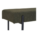 Banc Lenny Bouclé avec pieds en métal