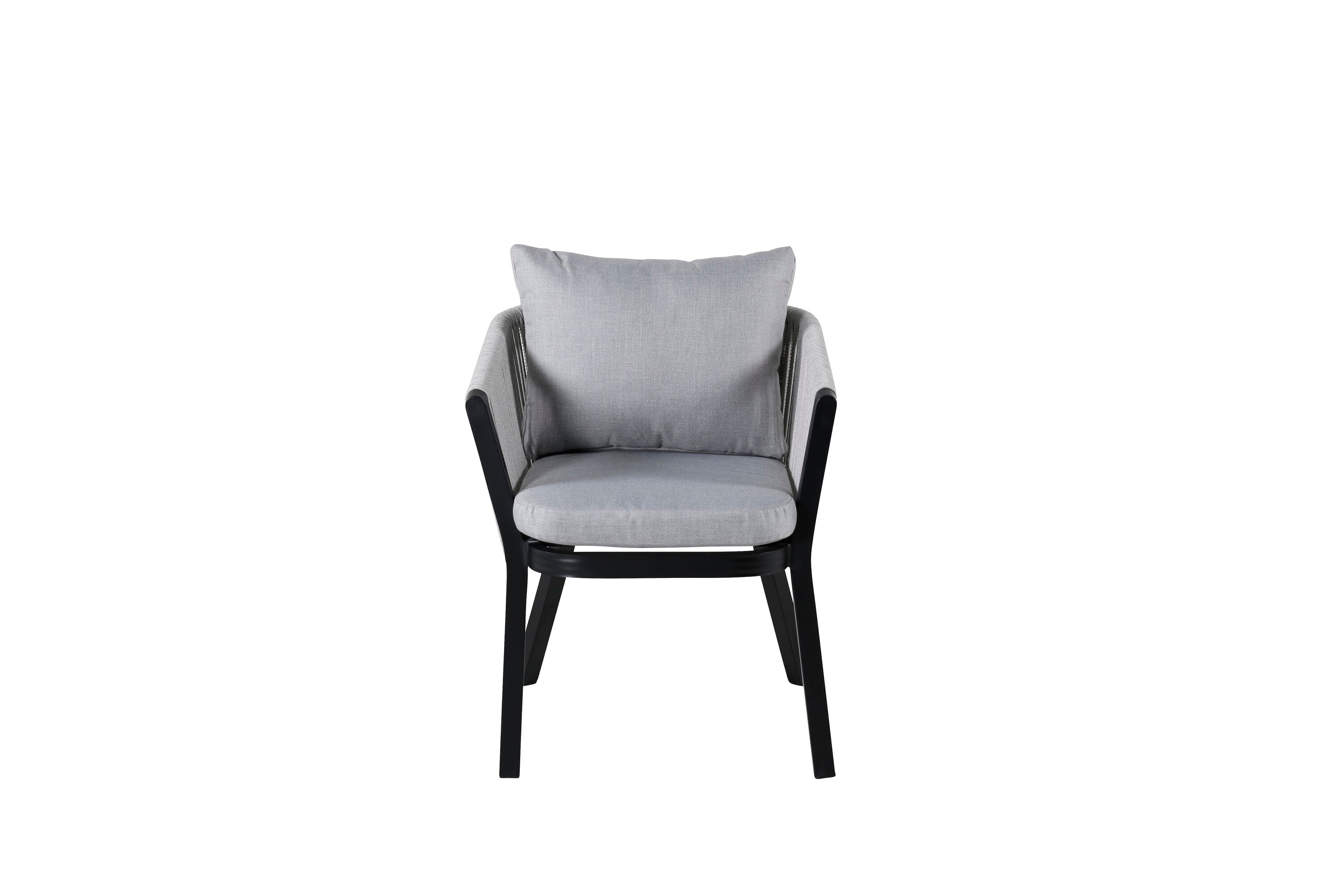 Ensemble de 2 chaises de jardin Myria en Métal/polyester