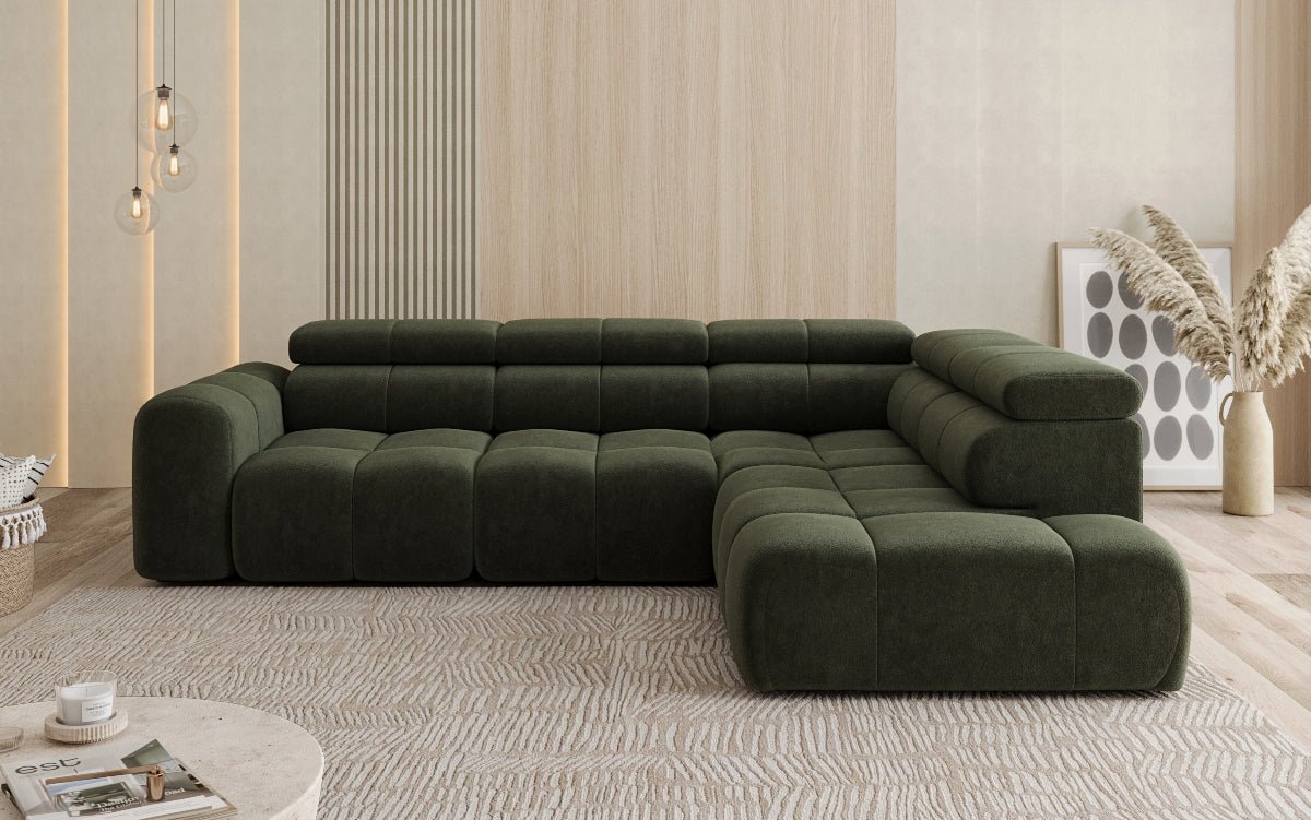 Canapé design Mia L Maxi en Chenille