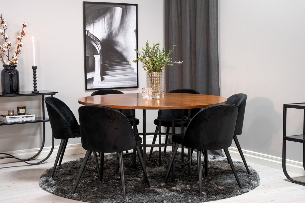 Table à manger Solara - au design moderne, inspiré du style scandinave