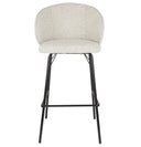 Barhocker Joa 2er-Set – aus Bouclé