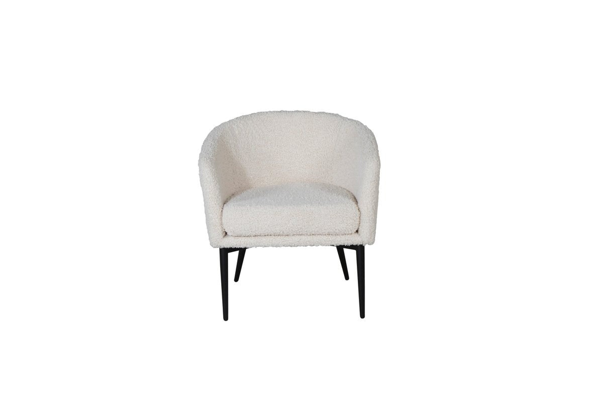 Fauteuil Comfy - avec fourrure d'ours en option Noir ou Blanc