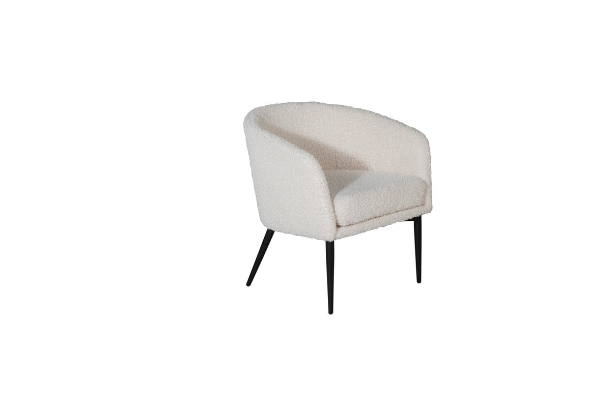 Fauteuil Comfy - avec fourrure d'ours en option Noir ou Blanc