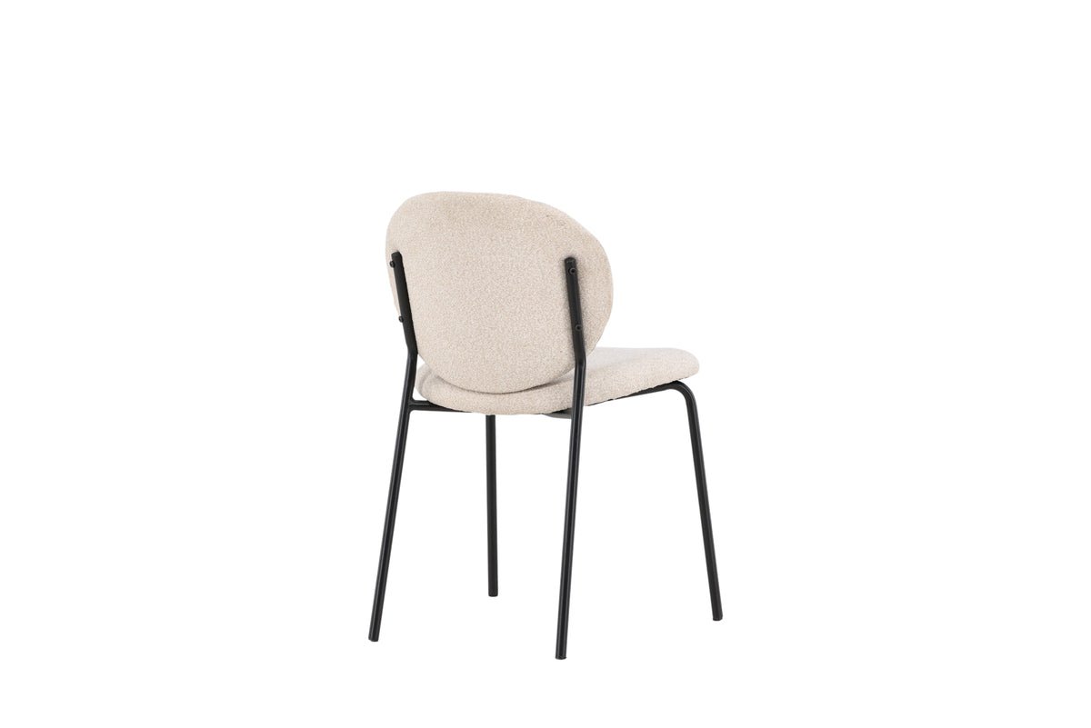 Ensemble de 2 - Chaise Opal avec housse en lin beige