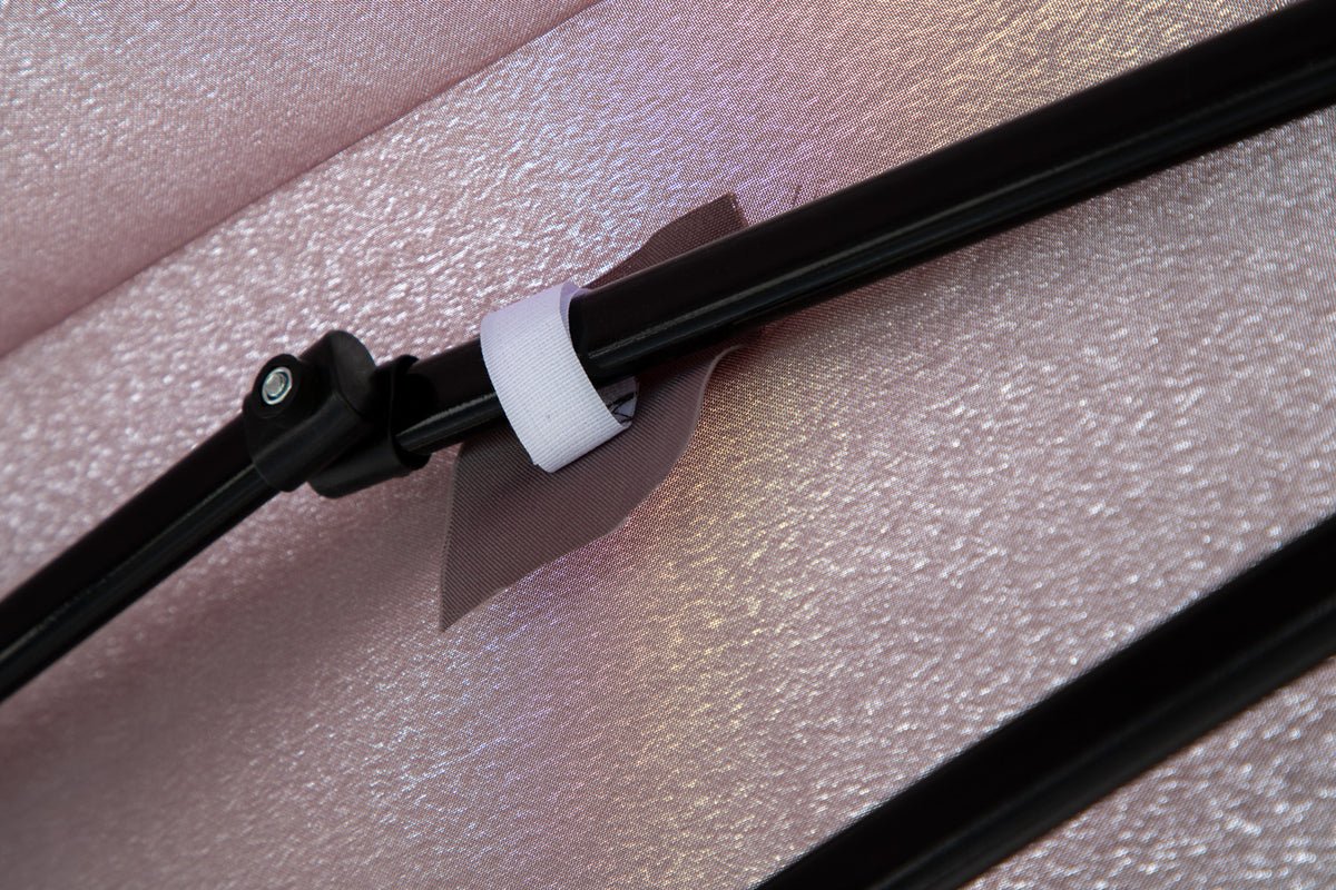 Pavillon Monarch - 295x295 cm in den Farben Braun oder Grau