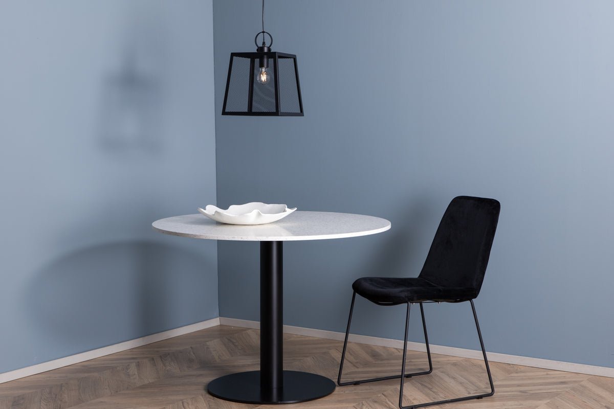 Suspension « Mburu » – Élégante et stylée avec motif en treillis sur 2 côtés