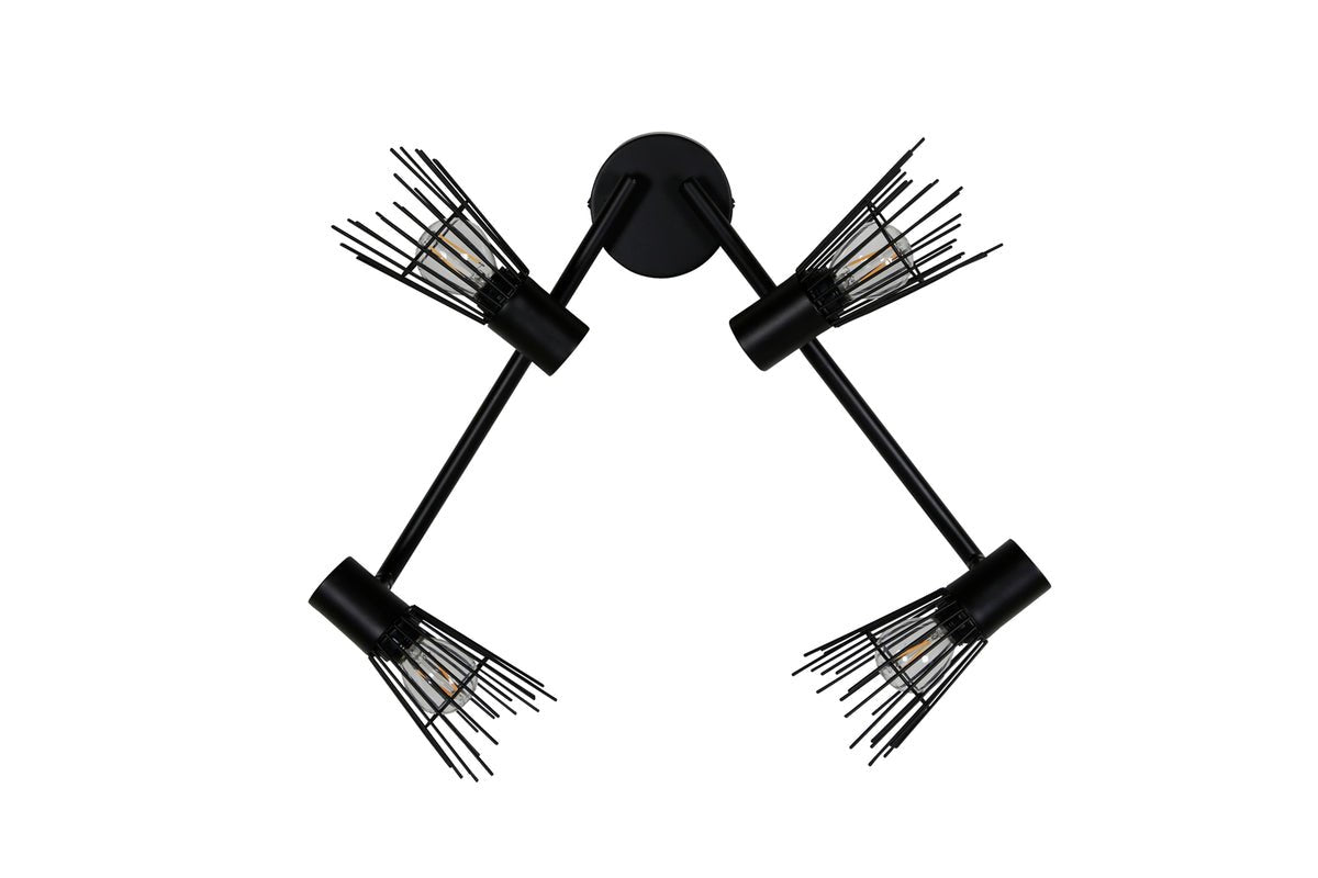 Applique murale « Anastasia » – Disponible en version 3 ou 4 flammes au choix