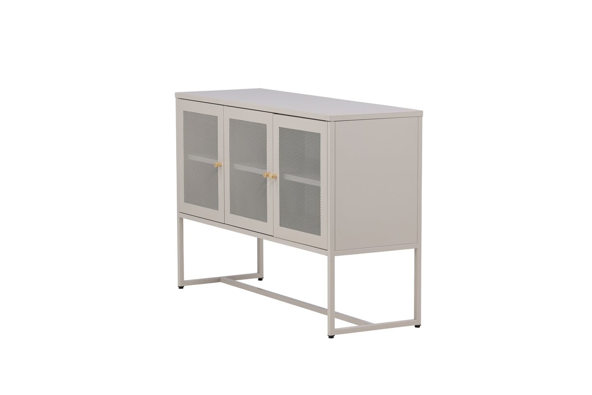Commode Marilo – Beige, industriel-moderne avec charme loft