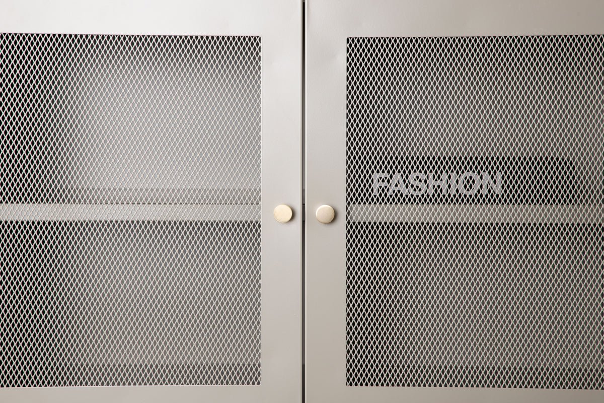 Commode Marilo – Beige, industriel-moderne avec charme loft