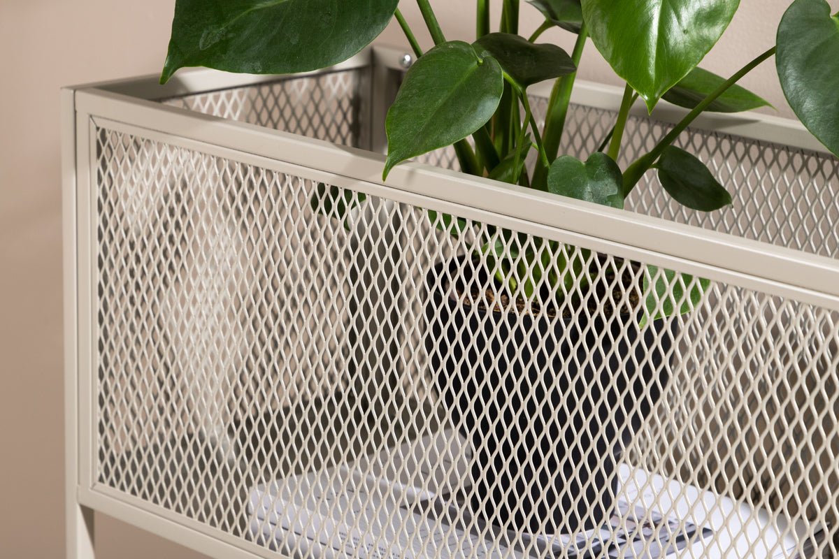 Regal Torino – Metallregal in Beige oder Hellgrau