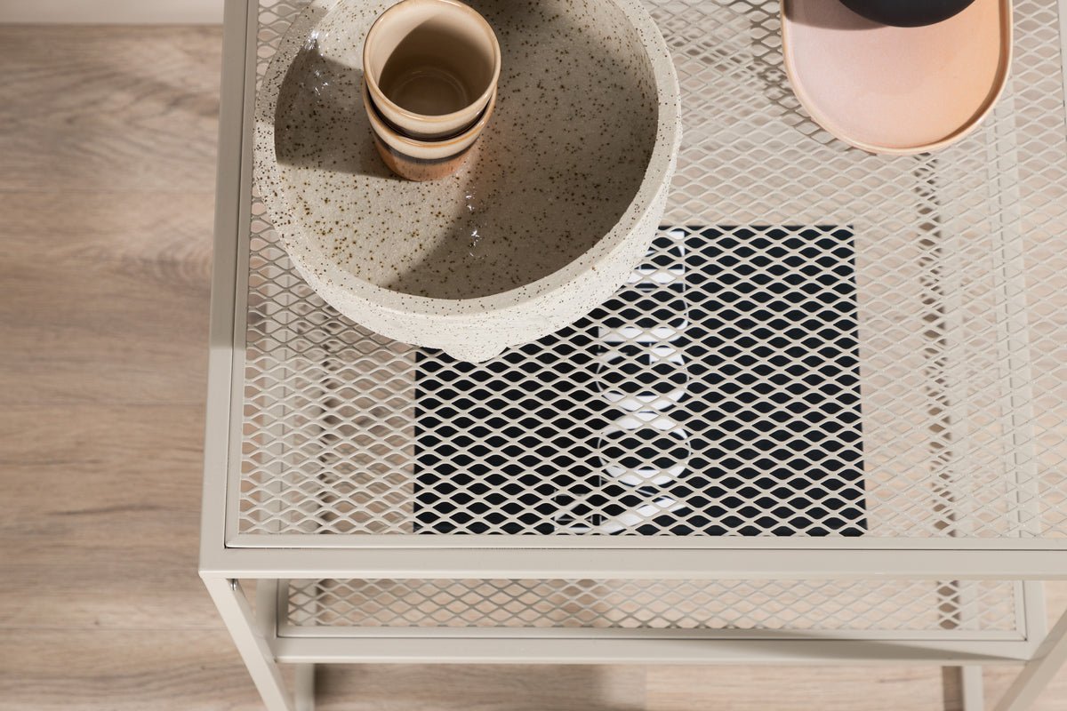 Table basse/table d'appoint Kratos - avec surface de rangement