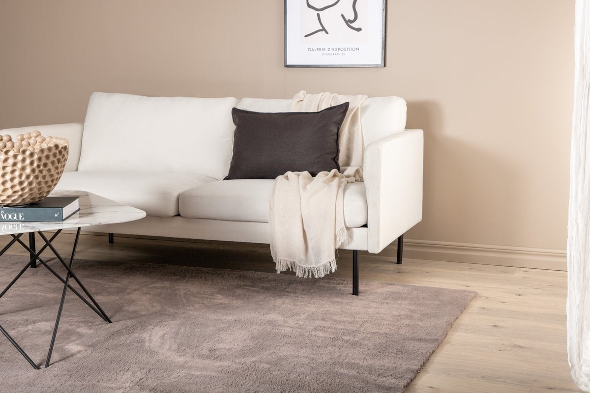 Teppich Auria – in vier Farben aus Polyester & Baumwolle