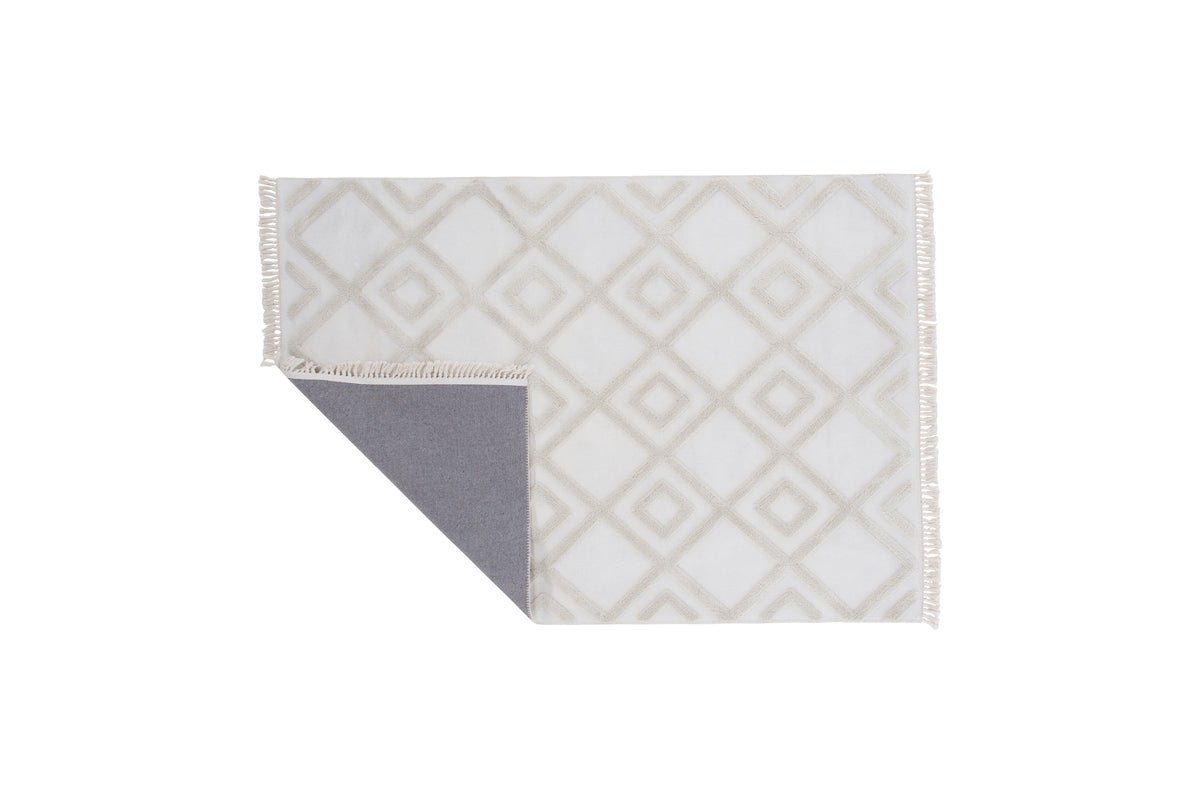 Tapis Neray – avec franges en polyester