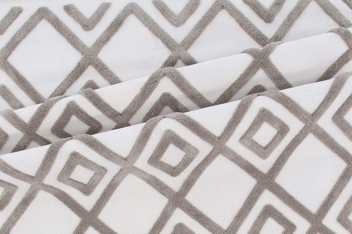 Tapis Neray – avec franges en polyester