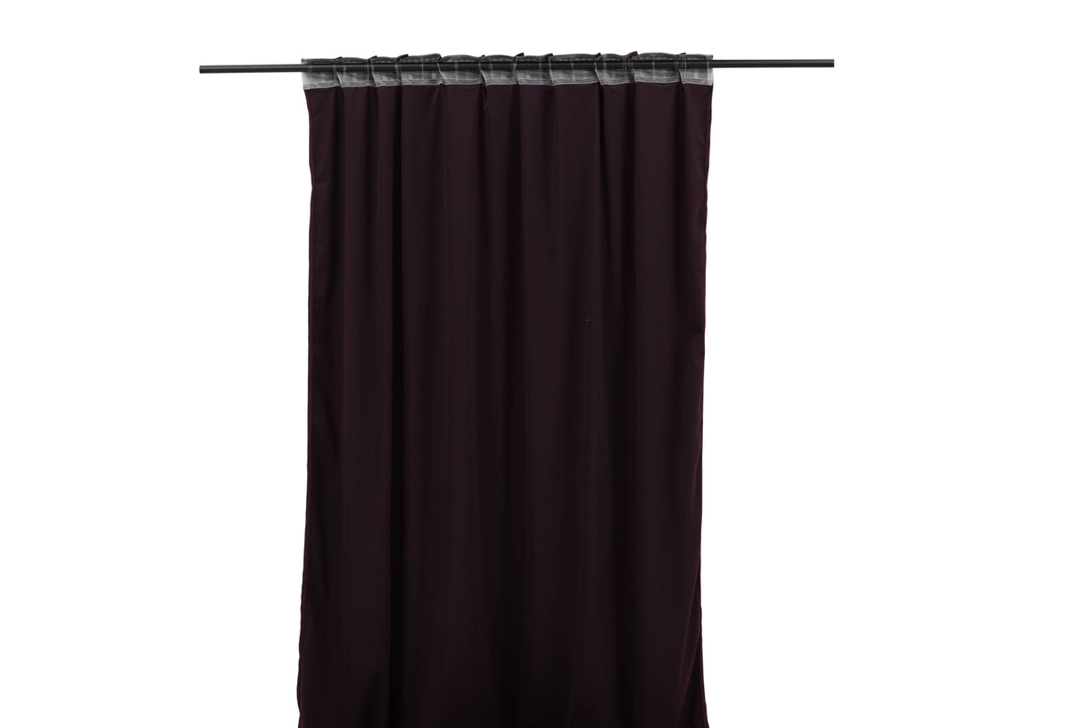 Ensemble de rideaux Anny – aspect velours en plusieurs couleurs