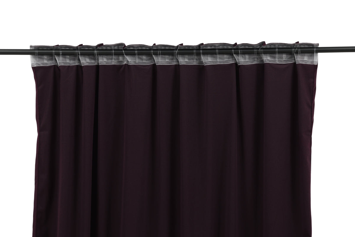 Ensemble de rideaux Anny – aspect velours en plusieurs couleurs