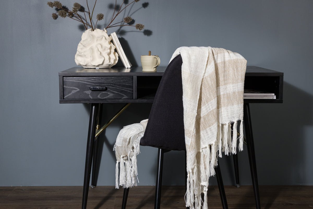 Tagesdecke „Cosima“ – 170×130 cm mit Fransen