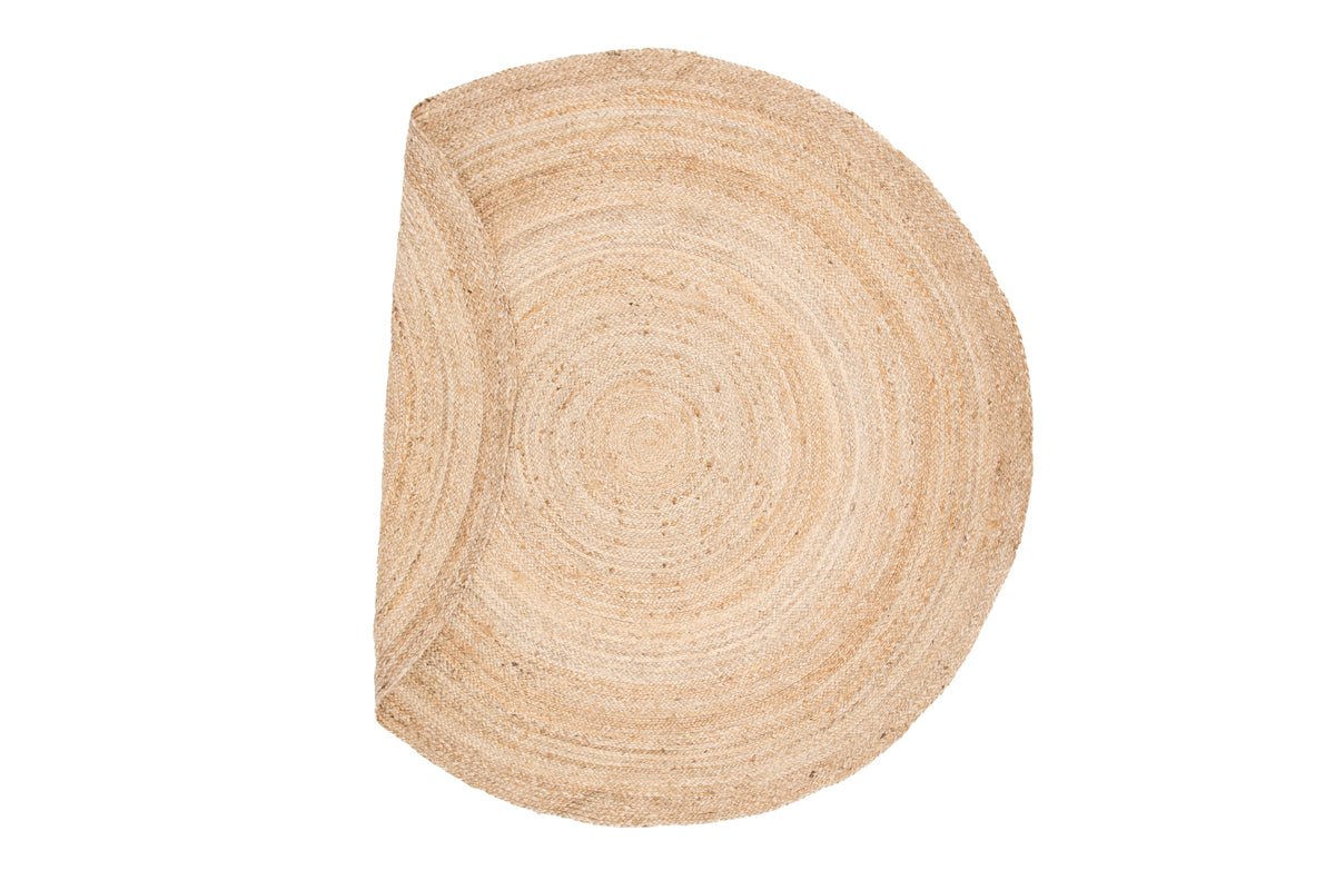 Tapis Palin – rond en couleur naturelle en jute