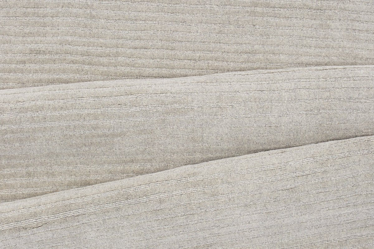 Tapis Dijan – avec structure côtelée en laine