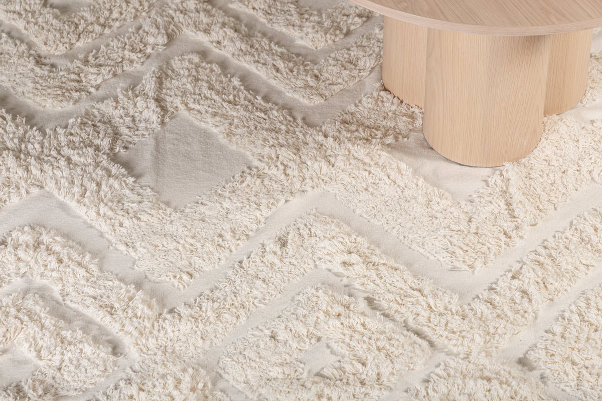 Tapis Isa – style vintage en coton