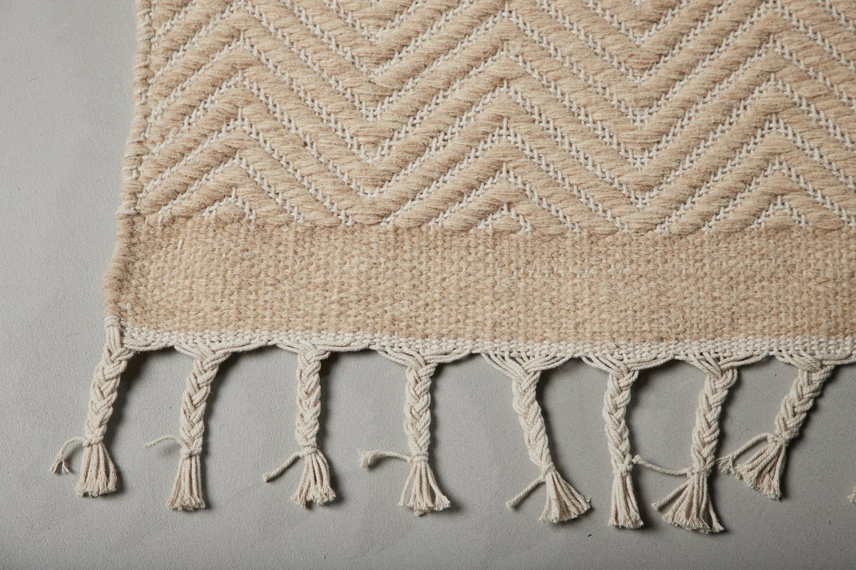 Tapis Lojay – avec franges en coton