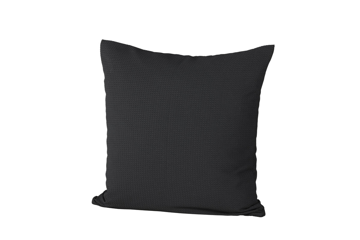 Housse de coussin Agatha - 50x50 cm en Noir, Vert et Marron foncé