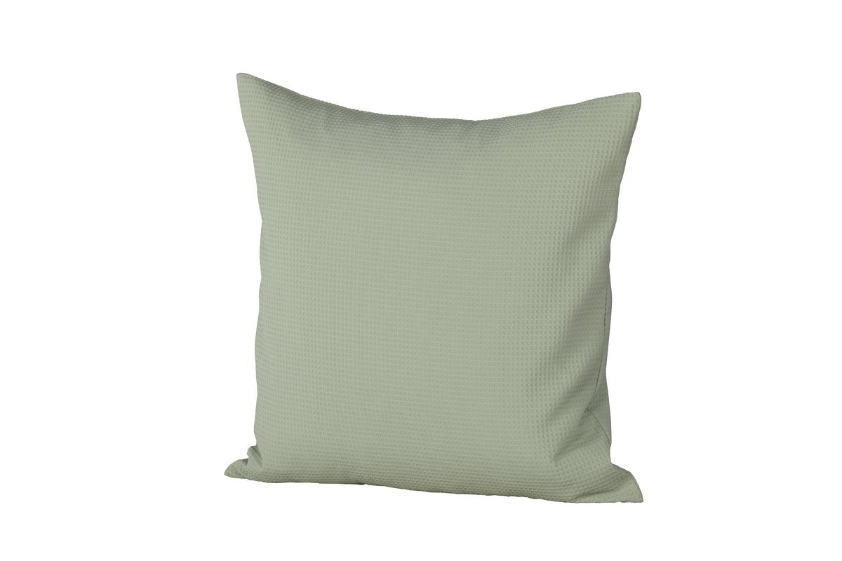 Housse de coussin Agatha - 50x50 cm en Noir, Vert et Marron foncé