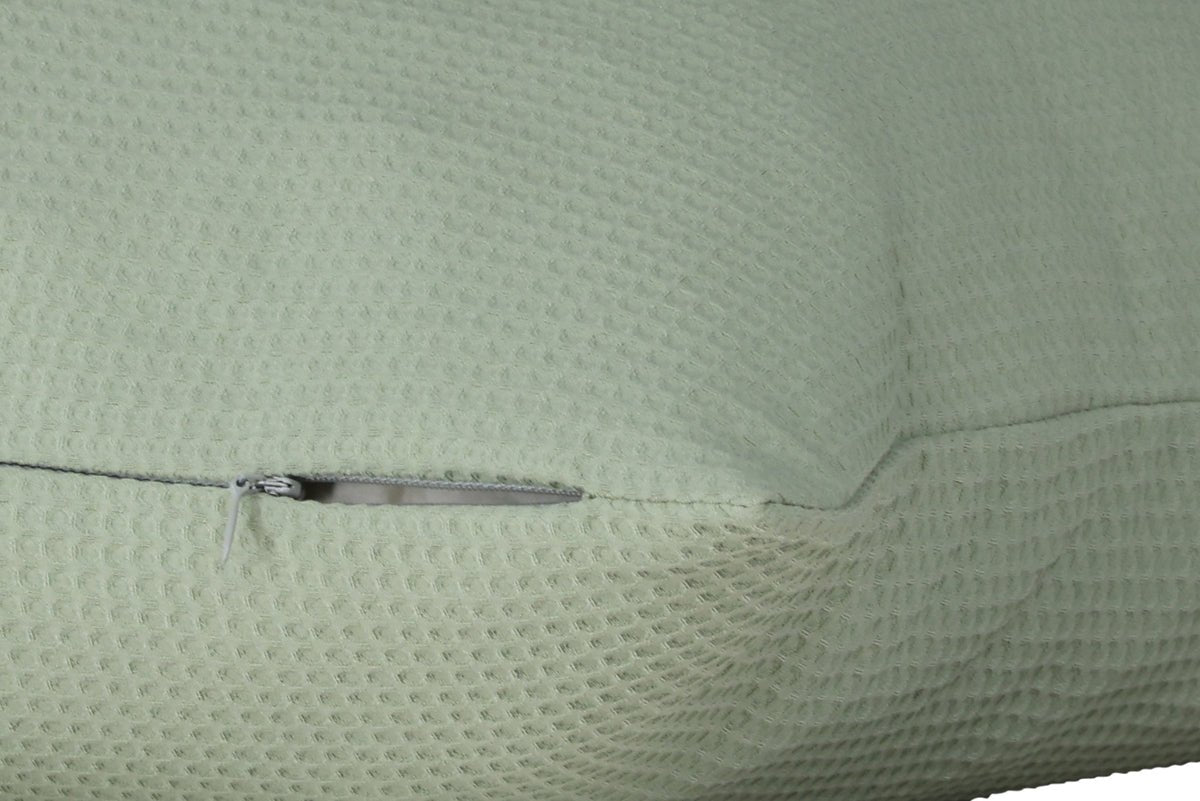 Housse de coussin Agatha - 50x50 cm en Noir, Vert et Marron foncé