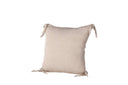 Kissenbezug Ambiente - 40x40 cm in Beige, Dunkelgrau und Weiß