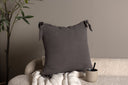 Kissenbezug Ambiente - 40x40 cm in Beige, Dunkelgrau und Weiß