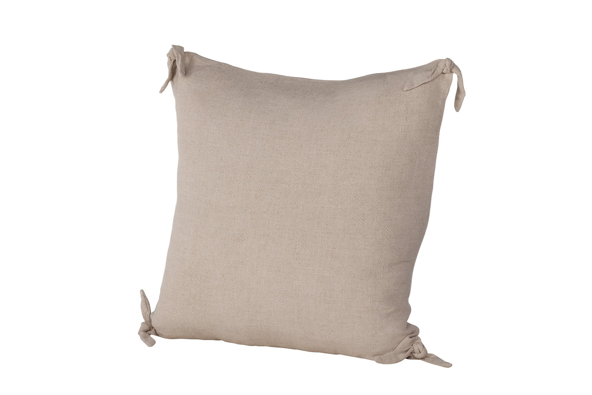 Housse de coussin Alabaster - 60x60 cm en Beige