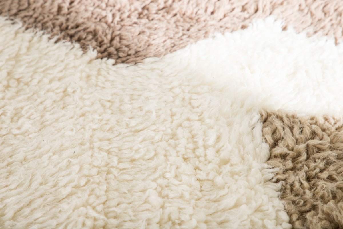 Tapis Naomi – avec un poil haut en laine