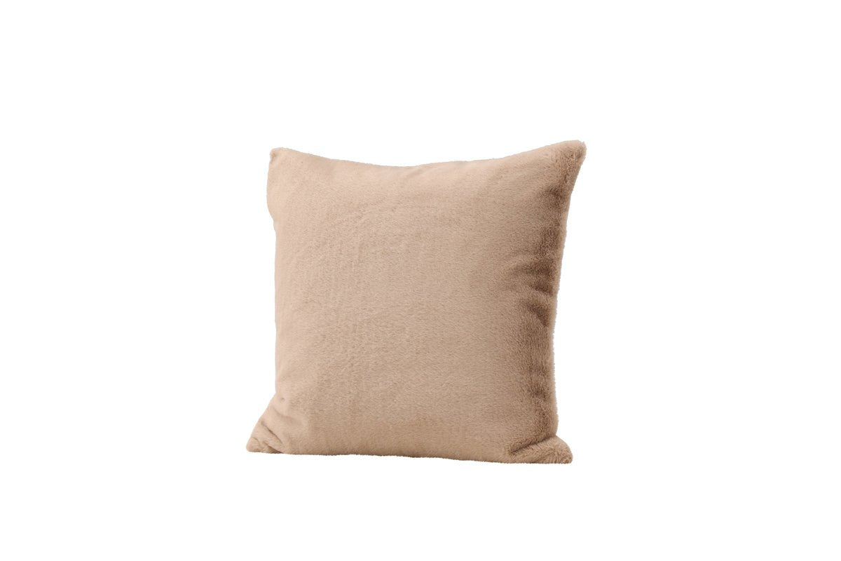 Housse de coussin Relax - 50x50 cm en Beige, Gris et Blanc