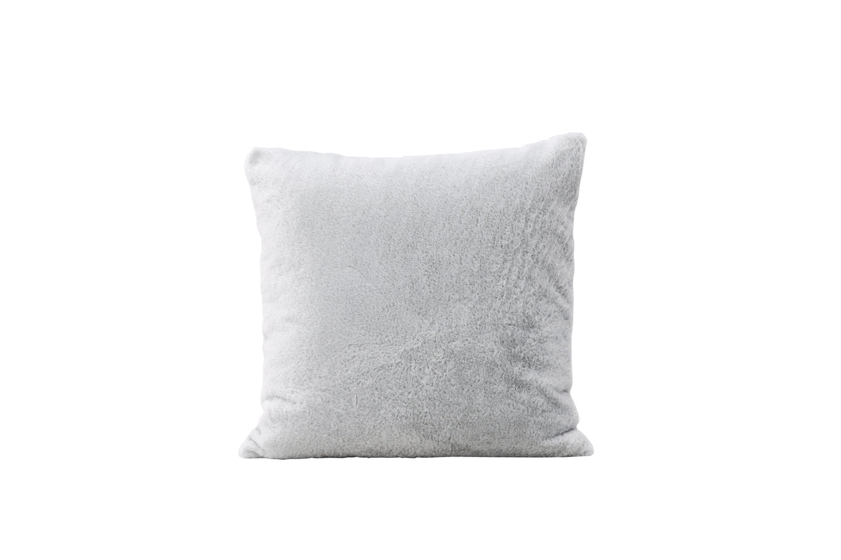 Housse de coussin Relax - 50x50 cm en Beige, Gris et Blanc