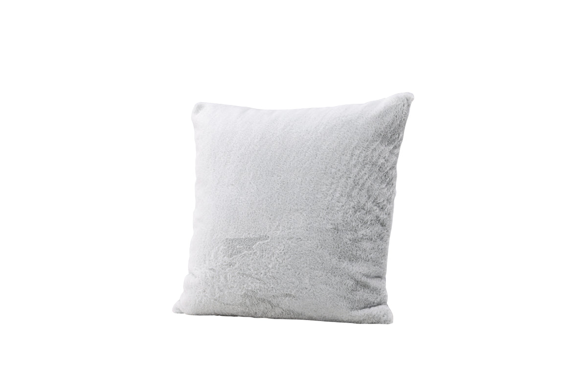 Housse de coussin Relax - 50x50 cm en Beige, Gris et Blanc