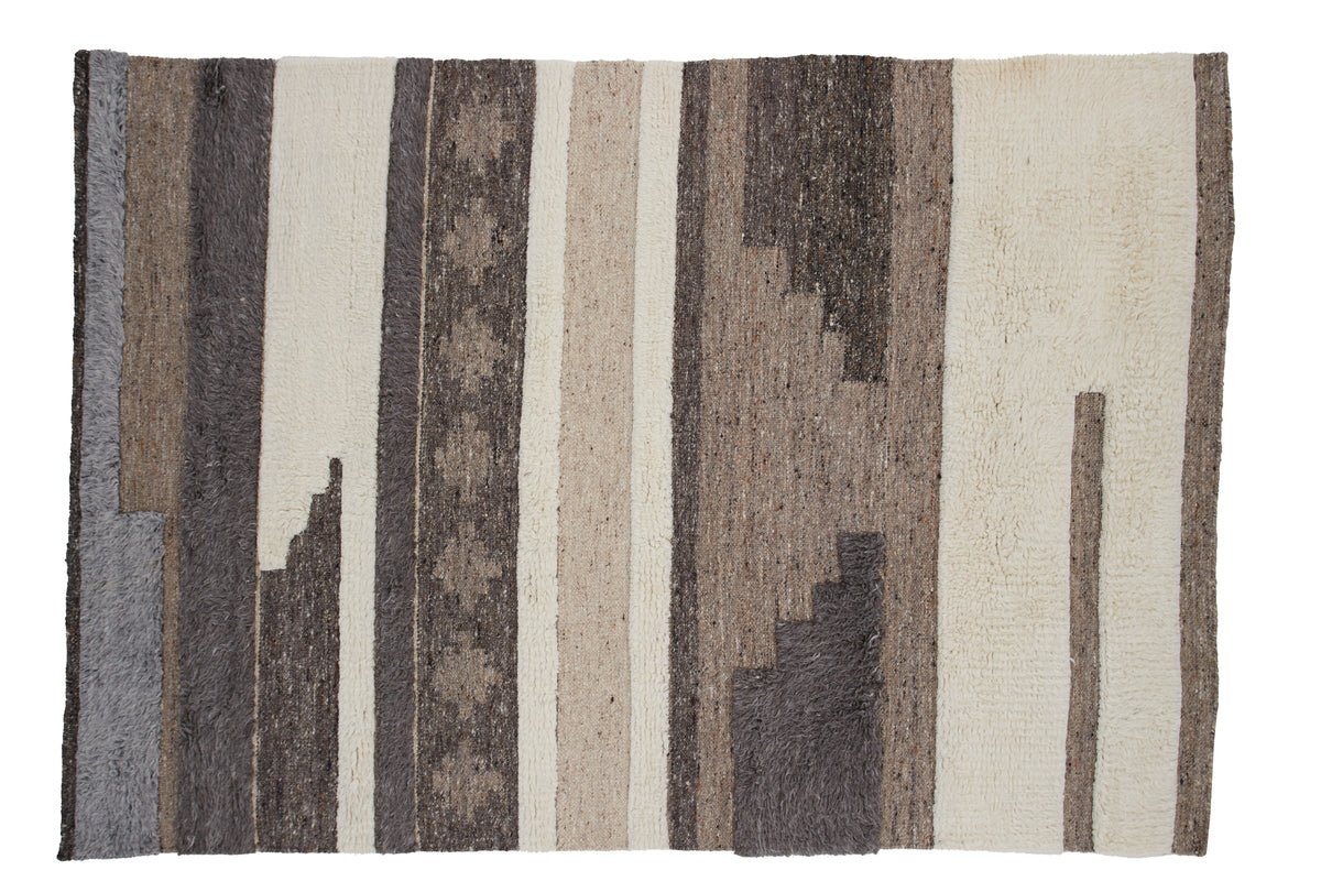 Teppich Nero - in verschiedenen Farben aus Polypropylen & Wolle