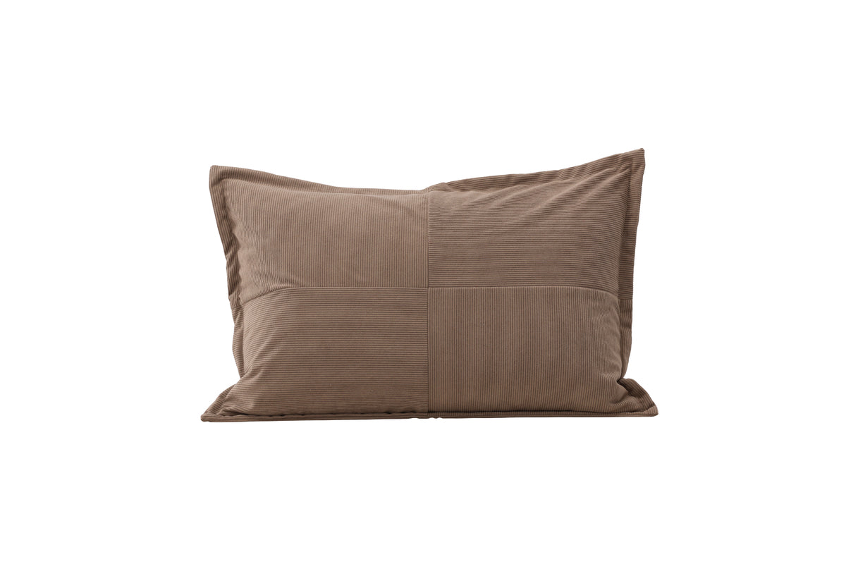 Housse de coussin Toscane - 60x40 cm en Marron