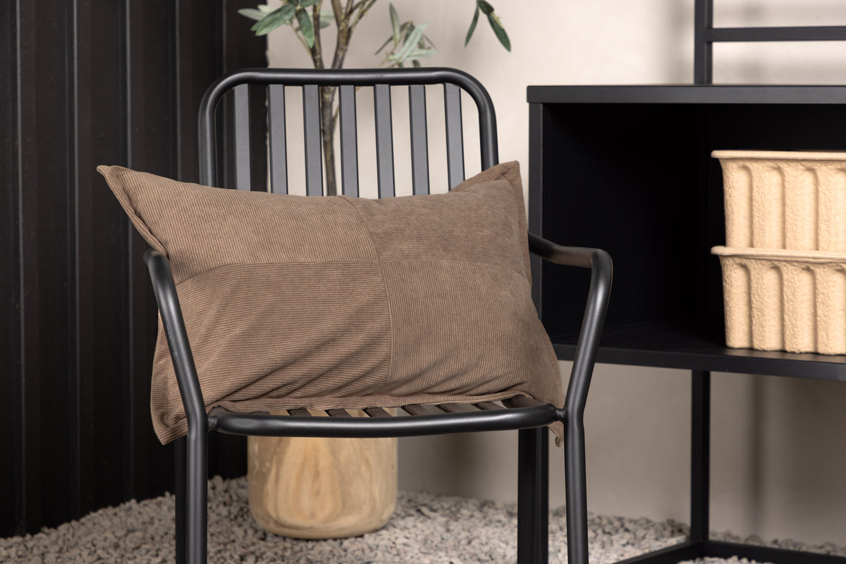 Housse de coussin Toscane - 60x40 cm en Marron