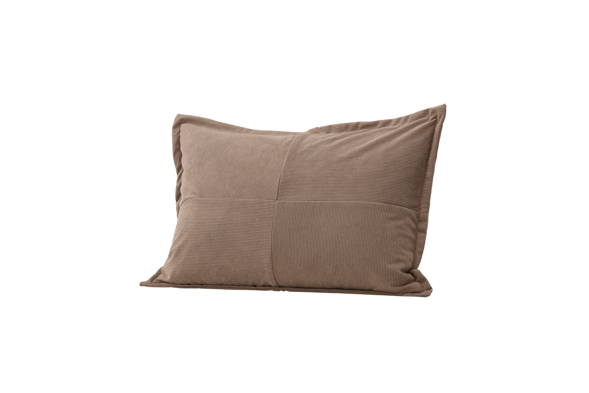 Housse de coussin Toscane - 60x40 cm en Marron
