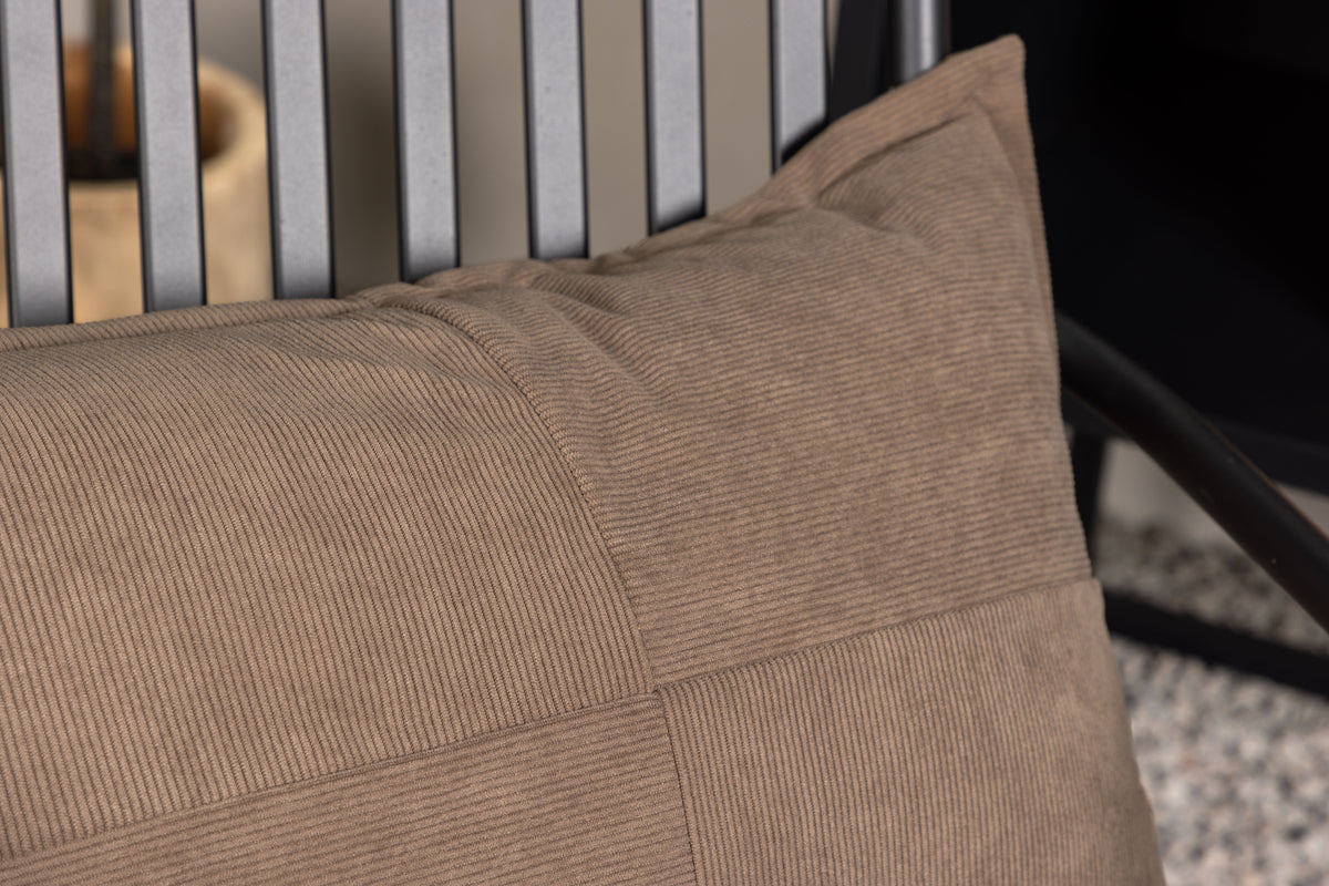 Housse de coussin Toscane - 60x40 cm en Marron