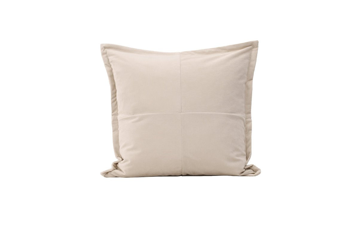 Housse de coussin Budapest - 50x50 cm en Beige, vert foncé et Marron