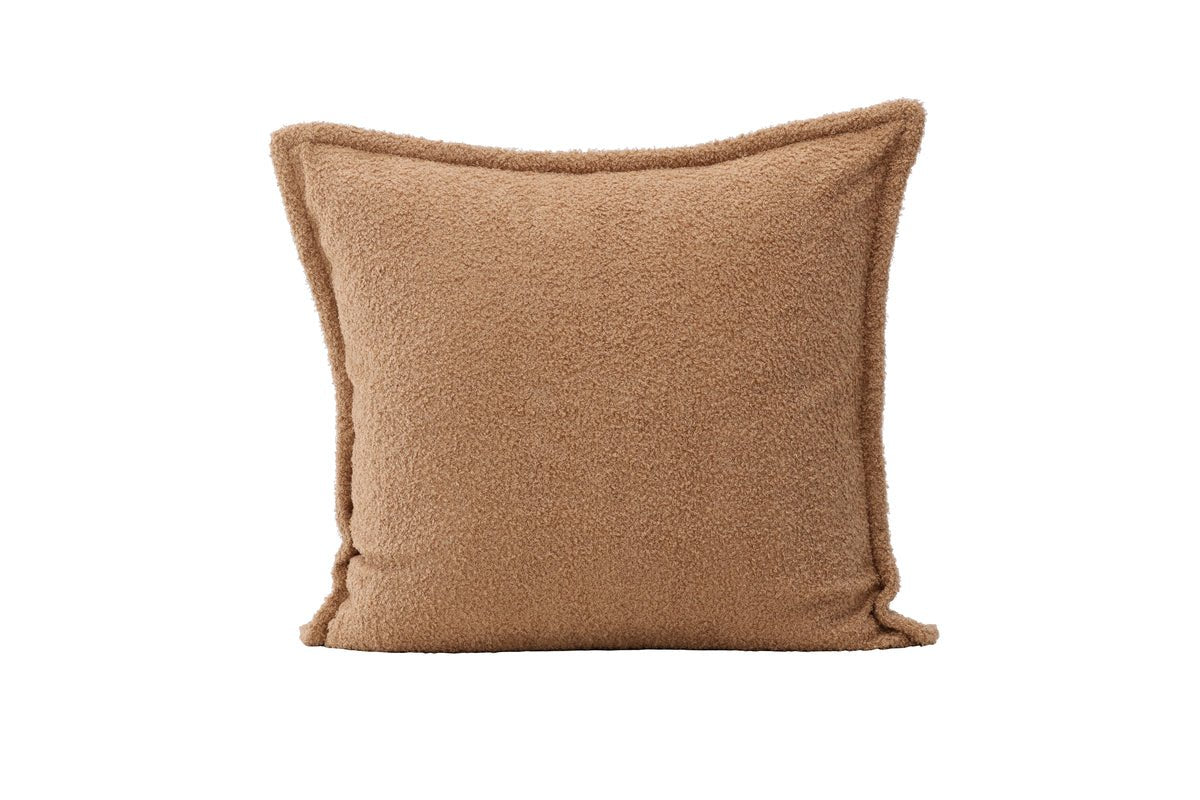 Housse de coussin Nature - 60x60 cm en Beige, Marron et vert foncé