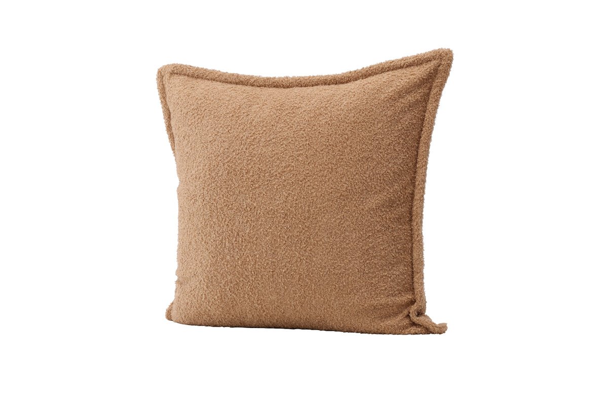 Housse de coussin Nature - 60x60 cm en Beige, Marron et vert foncé