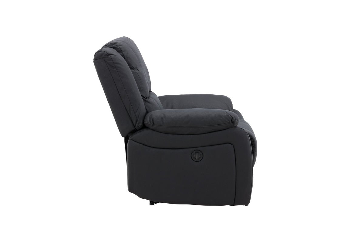 Fauteuil Dubai - en Noir avec fonction de couchage