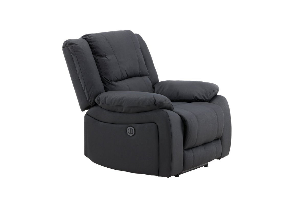 Fauteuil Dubai - en Noir avec fonction de couchage