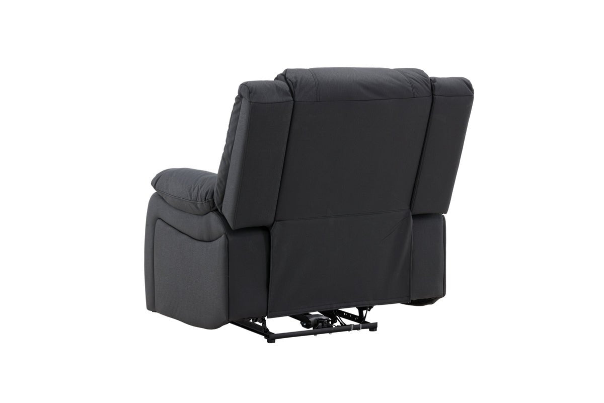 Fauteuil Dubai - en Noir avec fonction de couchage