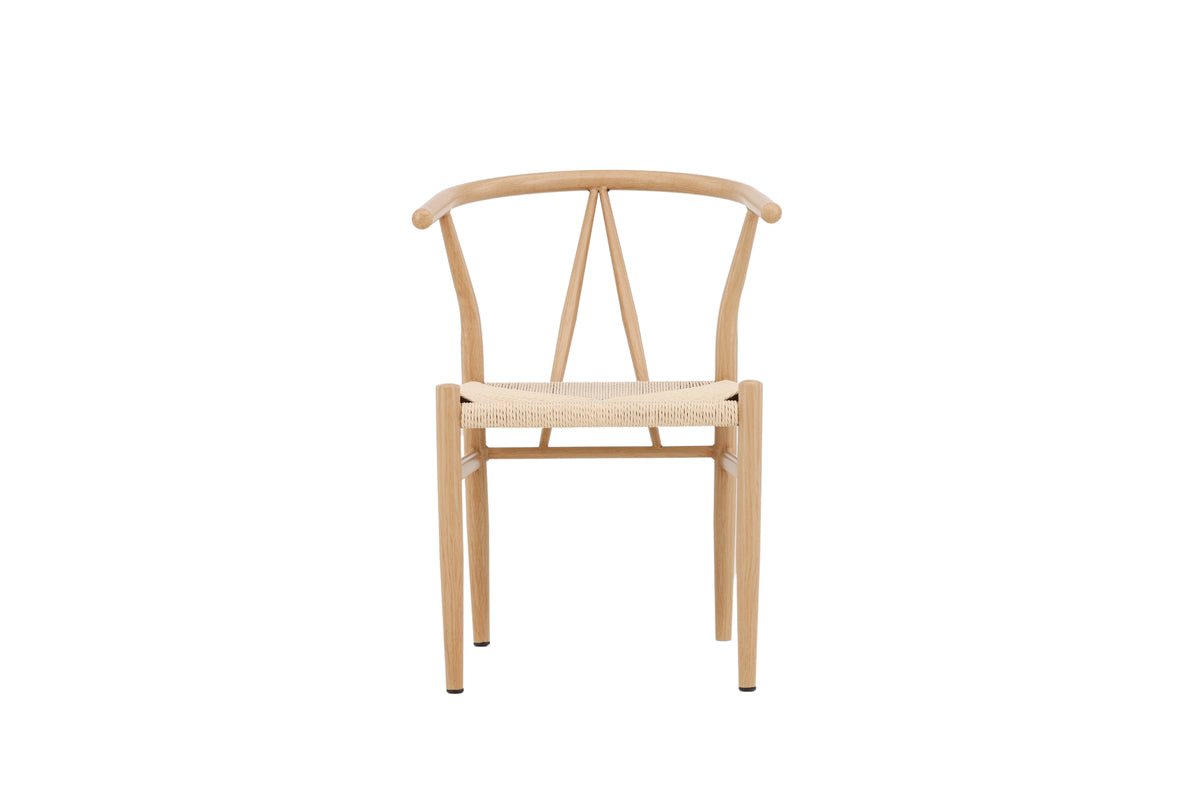 Chaise Fliou II - en Noir avec assise de couleur uniforme